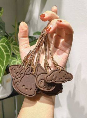 咖啡渣香牌模具合香牌咖啡渣纯手工制作三丽欧挂件吊坠明星应援留