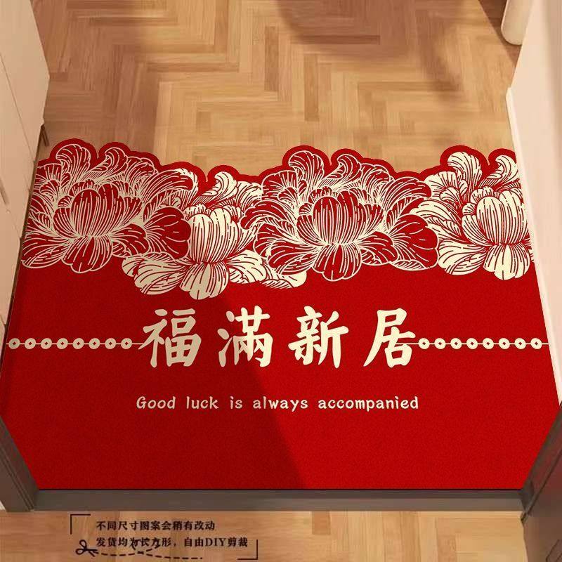 硅藻泥入户地垫吸水耐脏加厚玄关地毯免洗可擦耐磨除尘速干门口垫