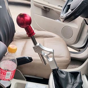 汽车改装用可调节延伸加长排挡头延长神器高级增高器排挡杆换挡杆