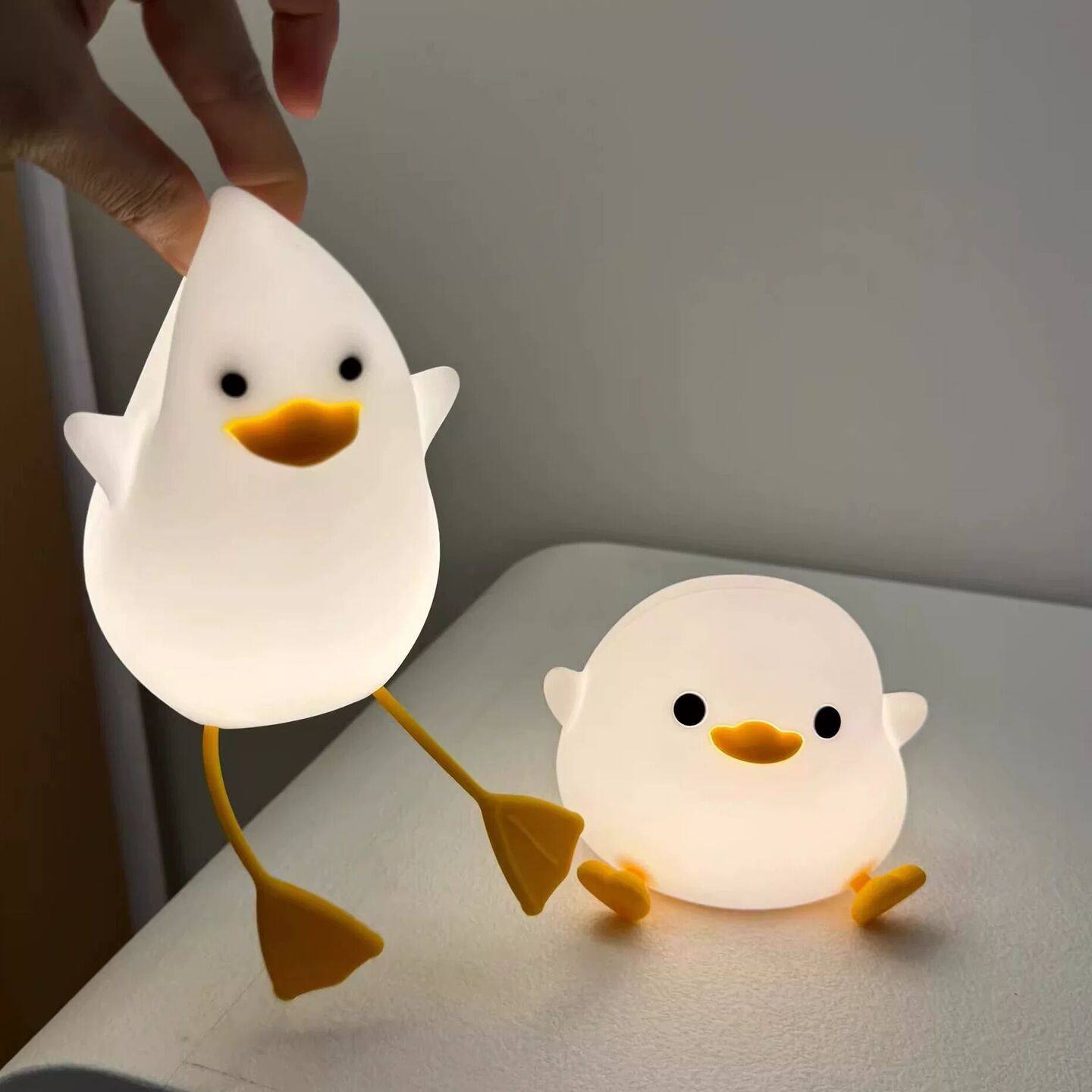 小黄鸭鸭硅胶小夜灯鸭子情侣款女生卧室床头儿童可爱拍拍睡眠台灯,家装灯饰光源,小夜灯,淘宝优惠券,粉丝福利购,淘宝优惠卷