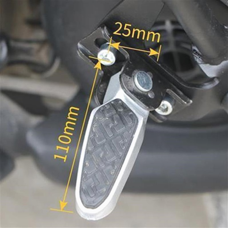 适用于雅马哈旭鹰125后脚蹬JYM125T-3A脚踏折叠铝合金搁脚踩后蹬