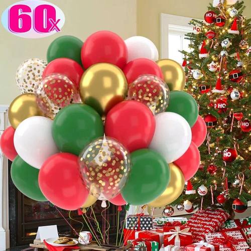Christmas Home Decorative Balloon Colorful Sequin Inflatable