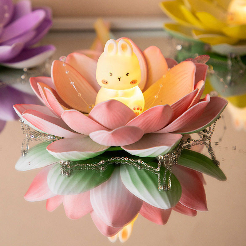 中秋节手提荷花灯莲花兔子发光灯笼幼儿园手工diy材料包古风花灯,节庆用品/礼品,灯笼,淘宝优惠券,粉丝福利购,淘宝优惠卷