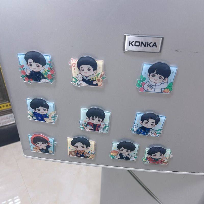 新品十个勤天禾伙人种地吧磁吸冰箱贴周边卓沅何浩楠冰箱贴送闺蜜,节庆用品/礼品,文化创意冰箱贴,淘宝优惠券,粉丝福利购,淘宝优惠卷