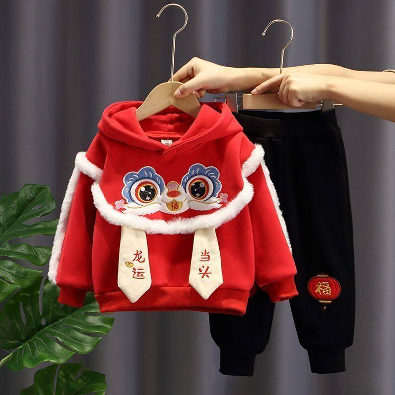 男女童拜年服冬季套装2025蛇年元旦儿童表演服中国风周岁宝宝服装,童装/婴儿装/亲子装,套装,淘宝优惠券,粉丝福利购,淘宝优惠卷
