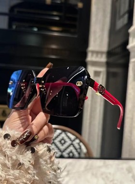 2024新款定制轻奢女高清偏光太阳镜防紫外线大脸显小眼镜墨镜