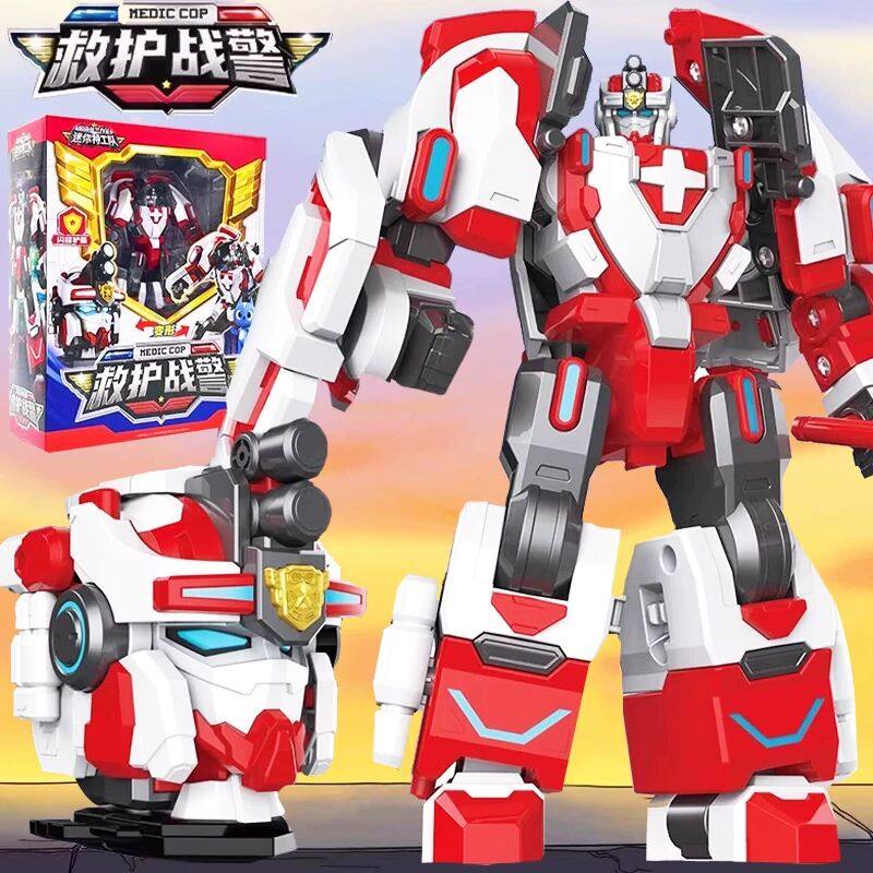 迷你特工队7超级战警力量救护战警特警金刚x儿童变形机器人玩具枪,玩具/童车/益智/积木/模型,儿童机器人/变形玩具,淘宝优惠券,粉丝福利购,淘宝优惠卷