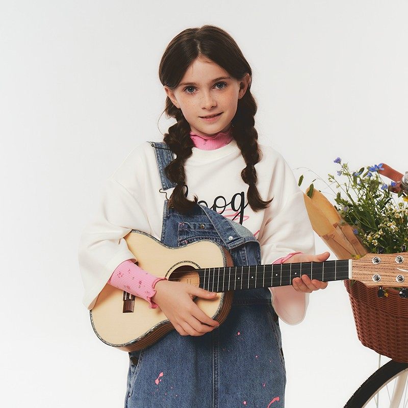 TOM TUC380云杉单板23寸尤克里里新手初学者入门小吉他男女儿童