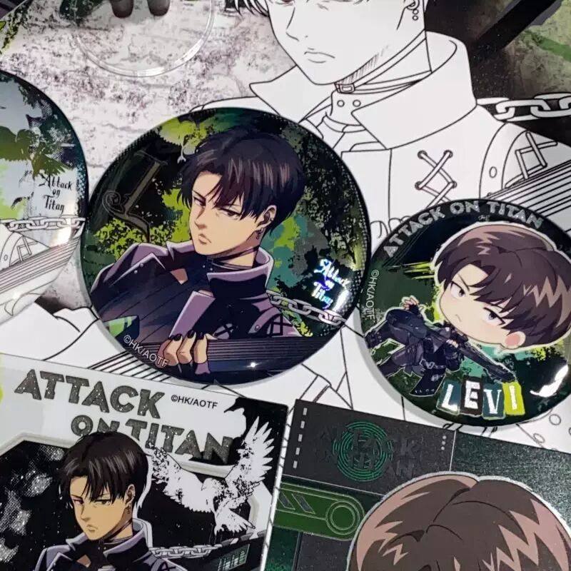 韩吉利威尔次元波板糖联动快闪进击的巨人摇滚世代Q版吧唧一整套,模玩/动漫/周边/娃圈三坑/桌游,动漫徽章/立牌,淘宝优惠券,粉丝福利购,淘宝优惠卷