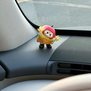 可爱上班车搭子YOYO酱摆件创意萌趣汽车屏幕桌面装饰品右右酱盲盒