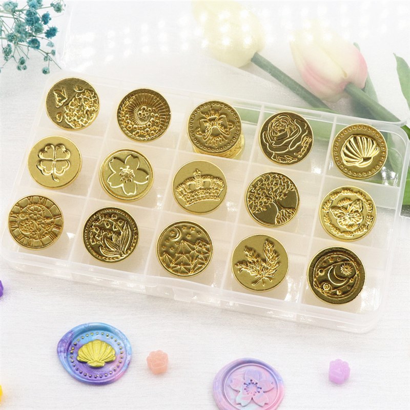 复古火漆印章章头学生便宜印章头DIY手工解闷玩具火气印章儿童