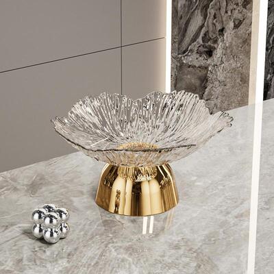 Fruit Snack Bowl 1 Count Modern Irregular Leaf Design Fruit