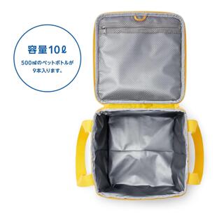 日系超级马力欧问号收纳包保温箱 大容量户外野餐保温保冷袋冰包