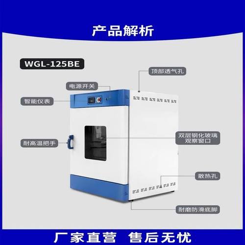电热恒温鼓风干燥箱高温加热小型工业烤箱医用烘干机实验室烘箱