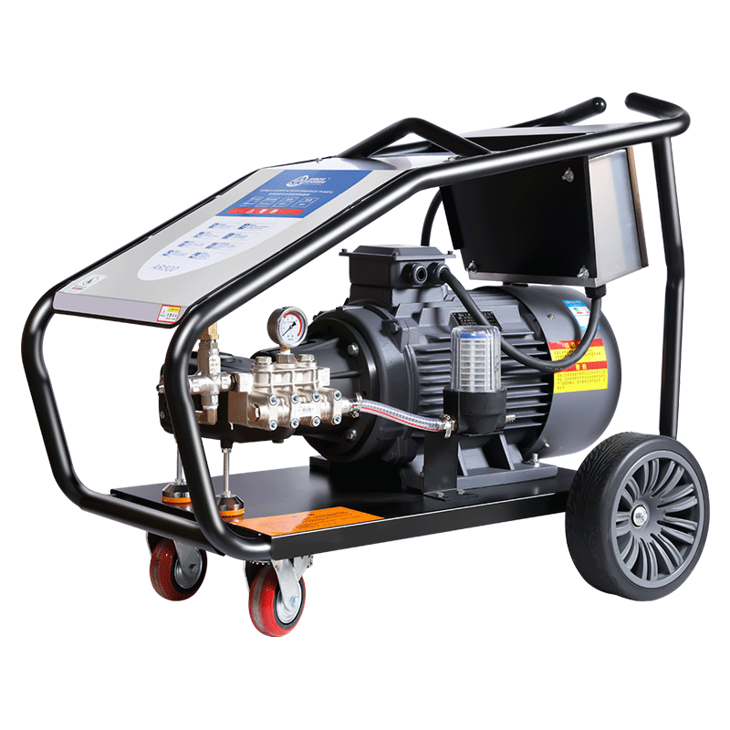 黑猫启辰工业超高压清洗机洗车机大功率喷砂除锈500公斤高压水枪