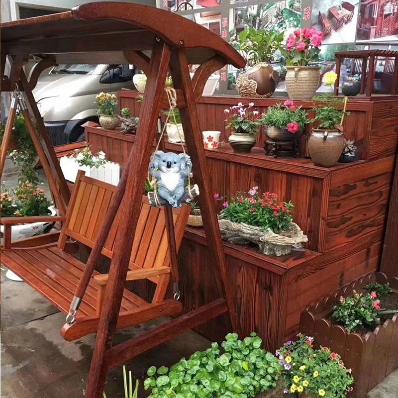 防腐实木板碳化地板护墙板深度黑色炭化免漆户外吊顶饭店装修扣板