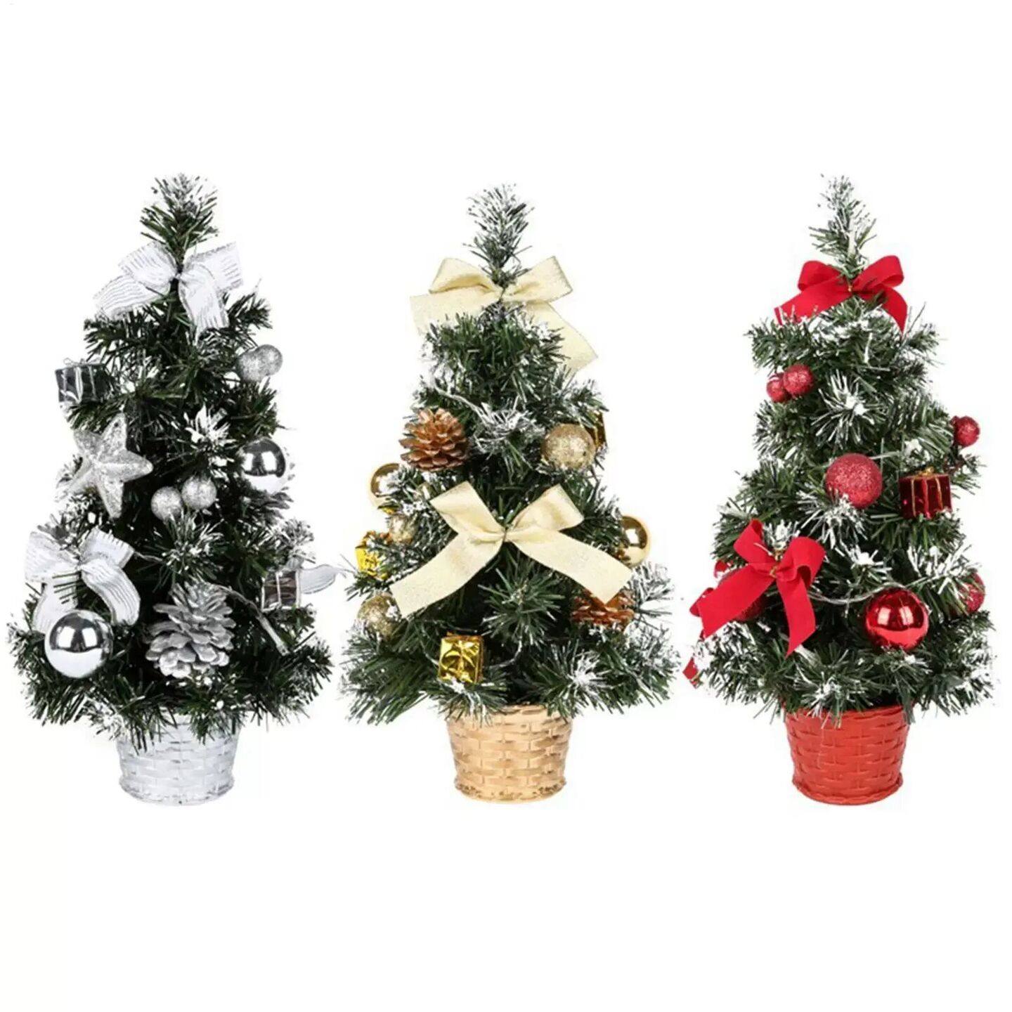 Christmas 40CM Tree Prelit Mini Christmas Tree With Lights T