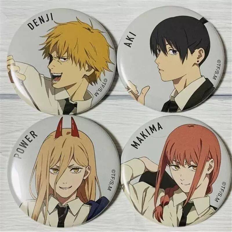 链锯人大交流展日谷底吧唧电锯人早川秋玛奇玛帕瓦电次周边徽章,模玩/动漫/周边/娃圈三坑/桌游,动漫徽章/立牌,淘宝优惠券,粉丝福利购,淘宝优惠卷