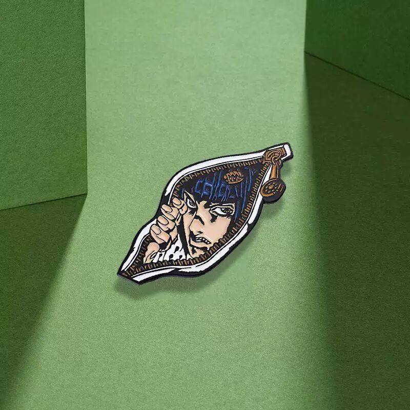 卡通动漫Jojo冒险周边金属徽章创意服装配饰胸针男女学生书包装饰,模玩/动漫/周边/娃圈三坑/桌游,动漫挂件/文具,淘宝优惠券,粉丝福利购,淘宝优惠卷