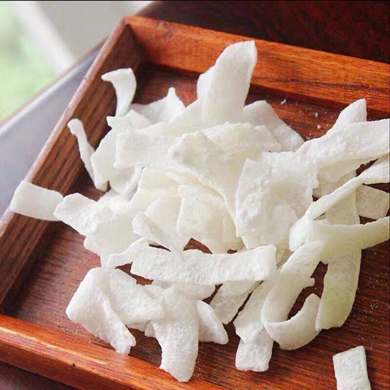 海南特产  椰子角肉  椰子肉  椰子块 椰子肉干 蜜饯零食50g包邮