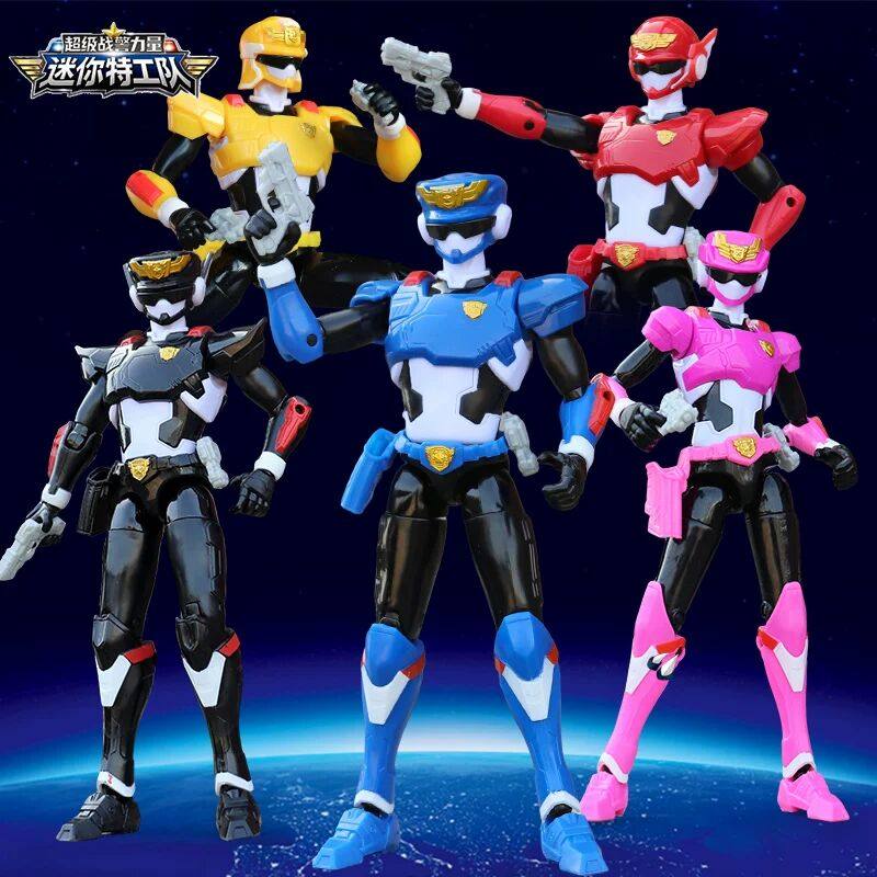 正版福乐迷你特工队超级战警力量特警金刚x儿童变形机器人玩具枪,玩具/童车/益智/积木/模型,儿童机器人/变形玩具,淘宝优惠券,粉丝福利购,淘宝优惠卷