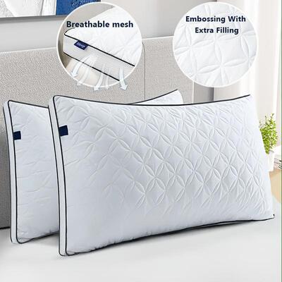 Luxury Hotel Style Pillow Set 1 2 Piece Deep Sleep Cervical