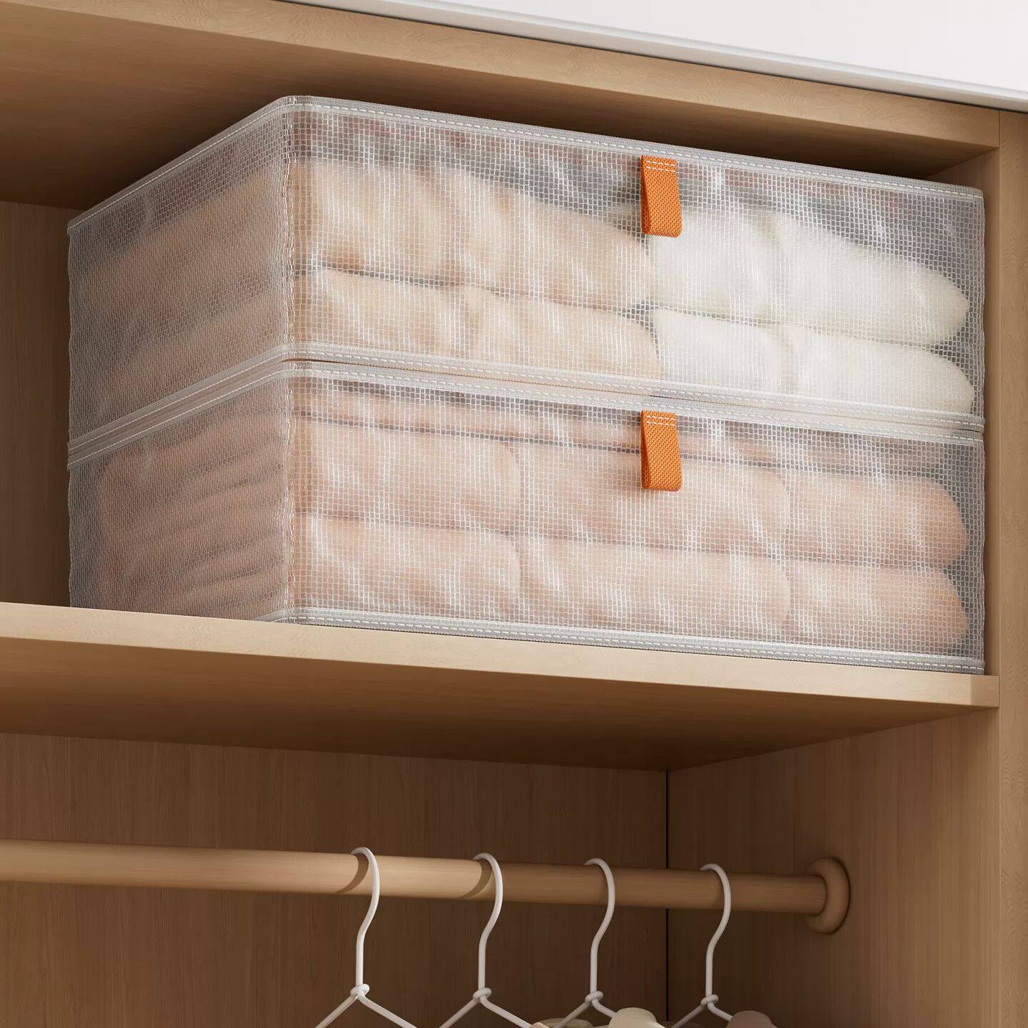 整理师推荐换季棉被收纳袋衣服收纳布袋整理装衣物搬家打包袋透明,收纳整理,被子压缩袋,淘宝优惠券,粉丝福利购,淘宝优惠卷