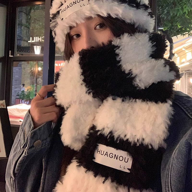 自己织软糯毛线围巾围巾手工编织diy毛线皮草线材料包针织全套工