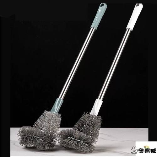 钢丝球刷长柄马桶刷家用无死角洗厕所的刷子蹲便器2025新款直角洁
