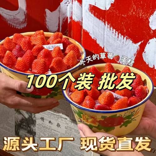 【现货】草莓蛋糕用搪瓷盆4寸网红复古装饰加厚碗老式6寸猪油盆盖