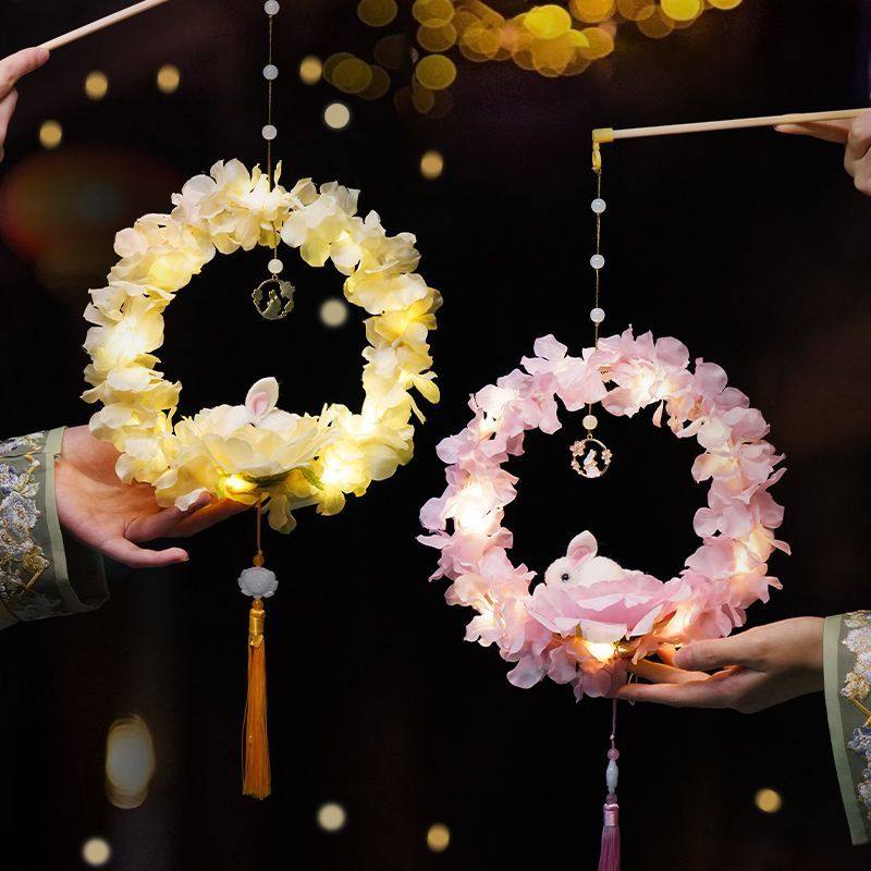 醒狮灯舞龙灯马年春节新年2026手提灯diy手工材料包元宵中国风,节庆用品/礼品,灯笼材料包,淘宝优惠券,粉丝福利购,淘宝优惠卷