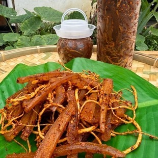 【巴两两】云南傣味牛皮菜根口感劲道麻辣牛皮爽口菜根休闲零食小