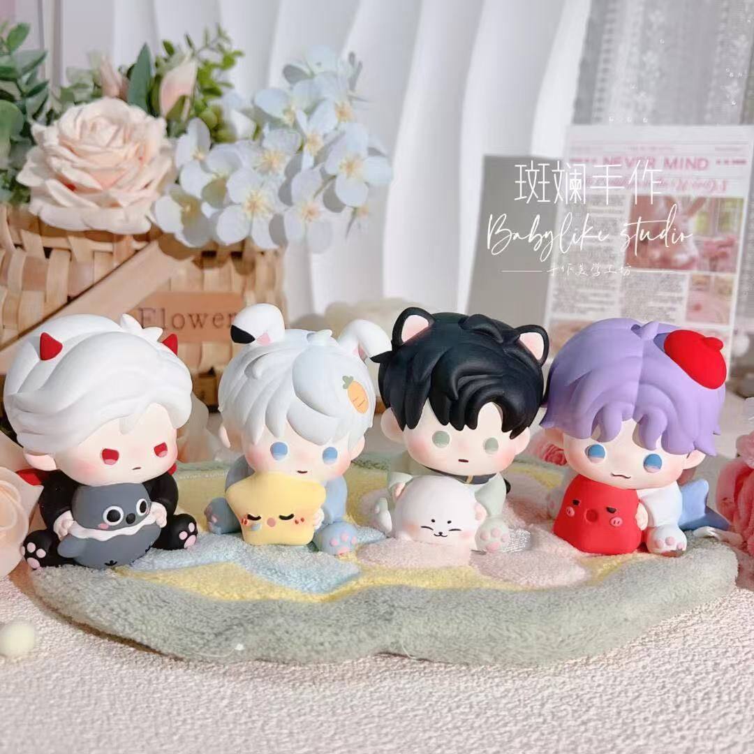 深空沈星秦彻香薰石膏立体娃娃diy涂鸦涂色手工彩绘立体桌面摆件,玩具/童车/益智/积木/模型,白模填色/模具彩绘/石膏娃娃,淘宝优惠券,粉丝福利购,淘宝优惠卷