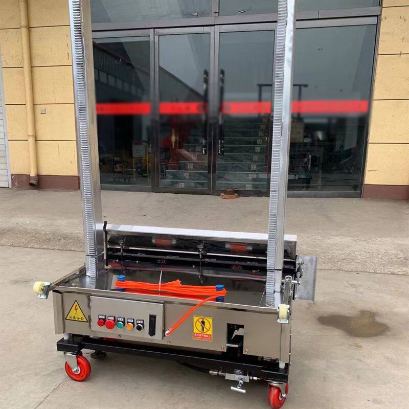 全自动抹墙机智能粉墙机全自动抹灰机建筑多功能房屋批灰机设备厂