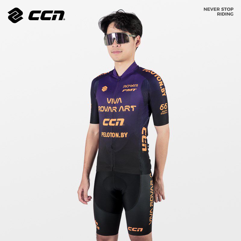 CCN骑行服夏季男士款自行公路车上衣骑行裤套装队服版(VIVA)
