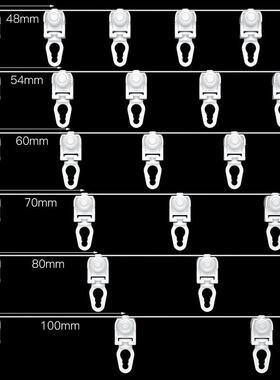 各种间距厂家白色大方轨蛇形帘线珠水波帘走珠S fold线珠