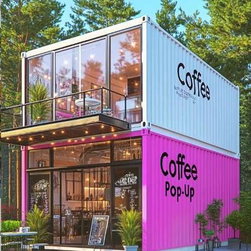 沈阳别墅集装箱街区规划商业街店铺工业风售楼处办公室