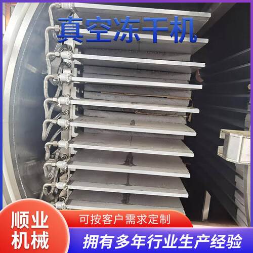 真空冻干机低温锁鲜快速冷冻设备蔬菜片水果片冷冻干燥机真空