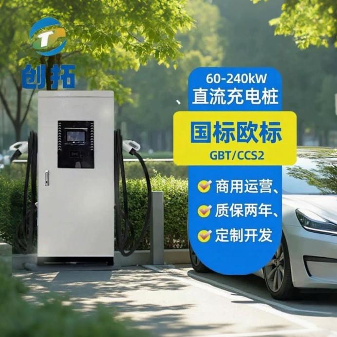 商用扫码充电桩直流120kw双枪快充60/80/120新能源电车