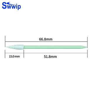 净化棉签SW 包 FS751海绵棉签无尘擦拭棒工业螺丝尖头棉棒100支