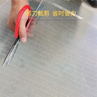 雨棚耐力板阳光板透明光防晒板婚庆玻璃钢钢化瓦采户外 平板