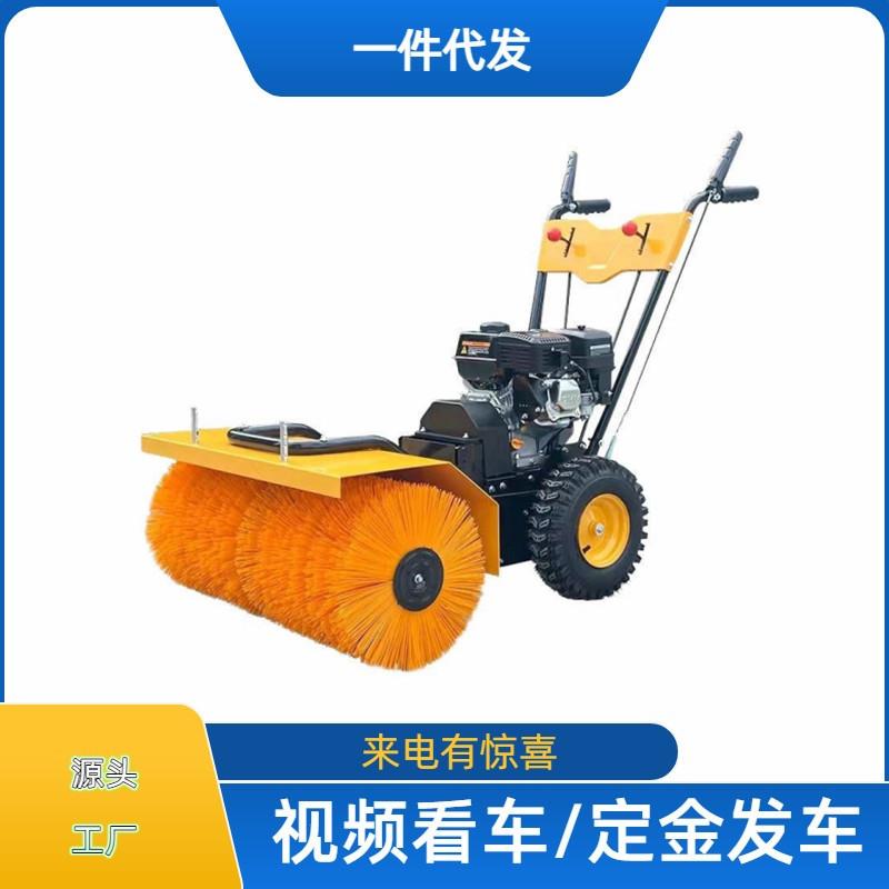扫雪机小型大棚手推式物业清雪车多功能家用全齿轮除雪机抛雪机