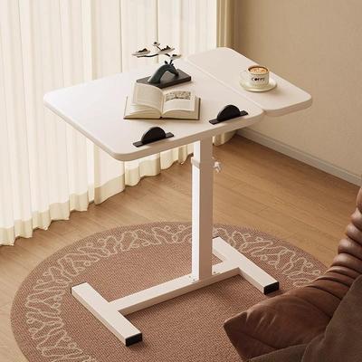 可移动床边桌升降电脑桌卧室家用学生学习书桌客厅折叠办公小桌子