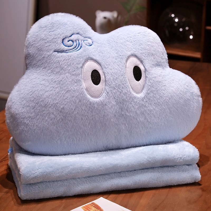 抱枕被子两用办公室靠垫午睡枕毯子二合一车载靠枕汽车睡觉抱枕女