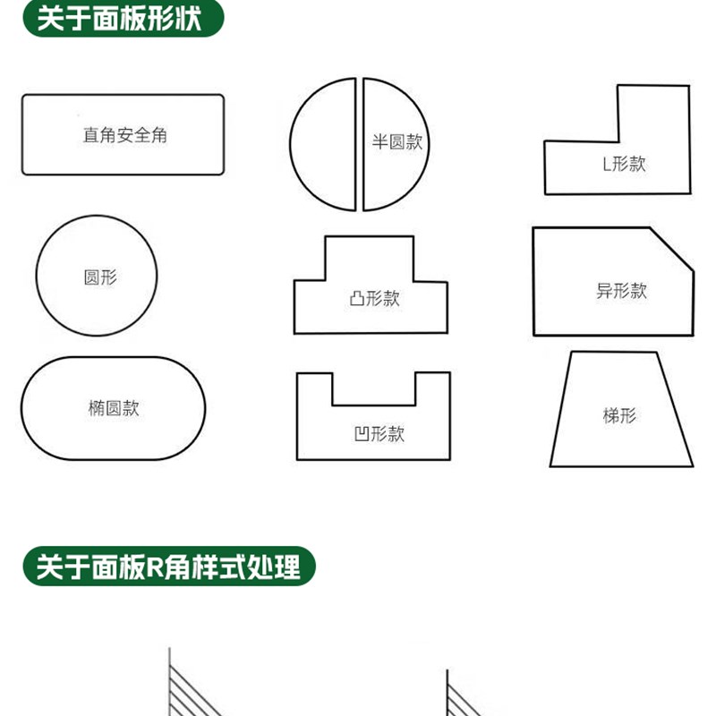 定制实木桌板黑胡桃m木红橡木白橡白蜡木料樱桃木胡桃木板榉木桌