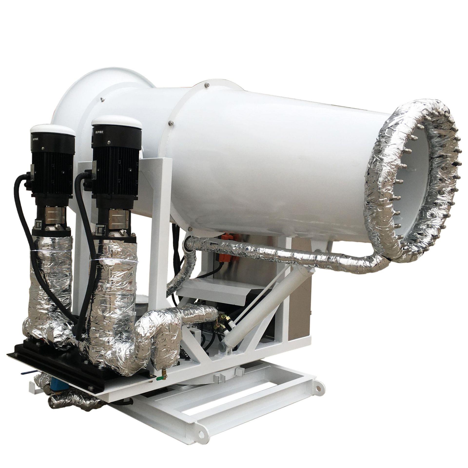 车载20米超细雾炮机远程雾炮煤场雾炮机防爆全自动远程射雾器