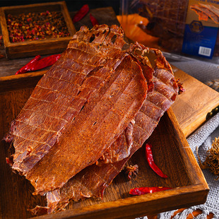 原切风干牛脆脆牛肉片内蒙古牛肉干超干原味50g官方旗舰店