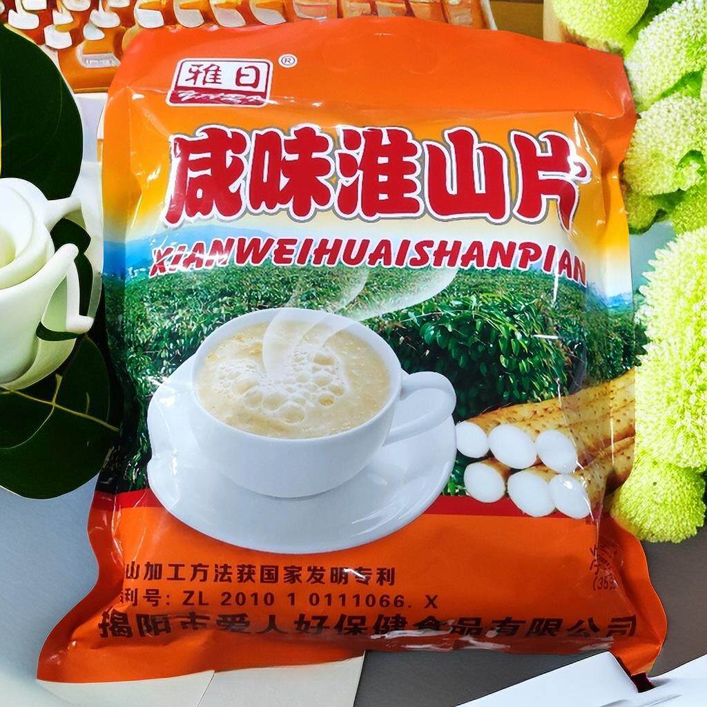 雅日咸味淮山片粉420g潮汕特产冲