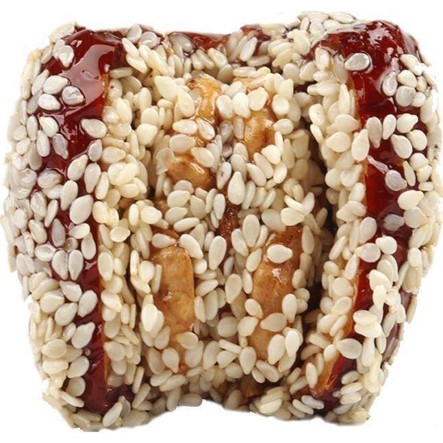 芝麻红枣加夹心核桃仁500克新疆和田六星大枣夹核桃礼盒1000克装