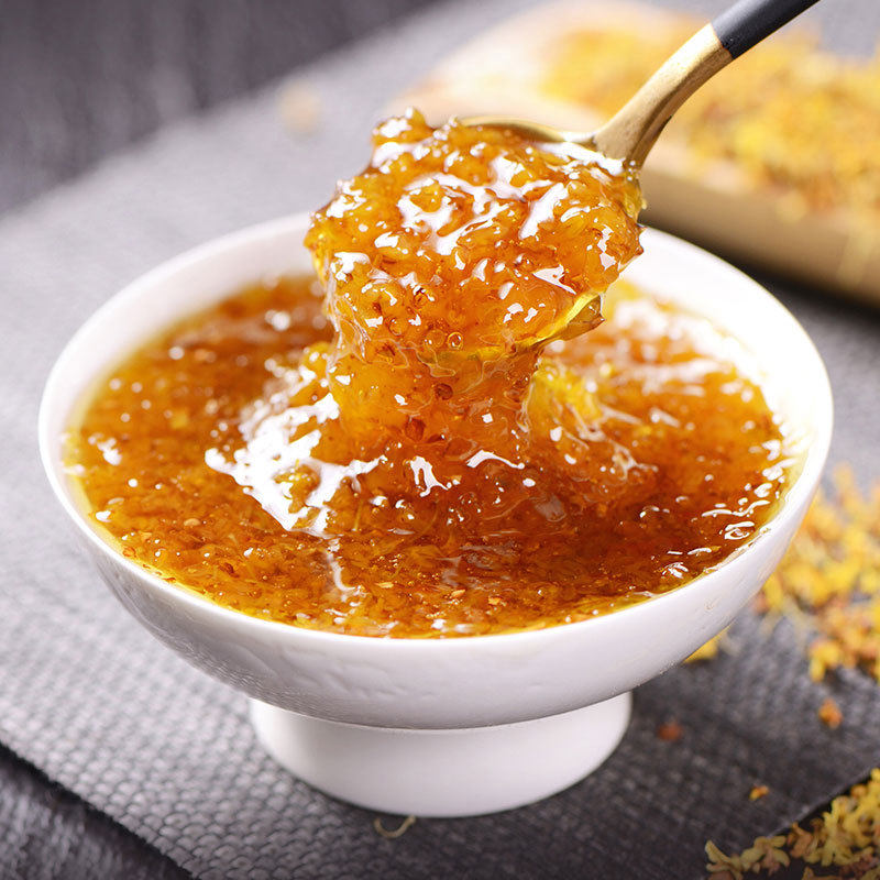 桂花茶酱酱优果C蜂蜜花果茶桂花